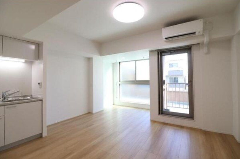 川崎市多摩区登戸の賃貸マンションの居間・リビング