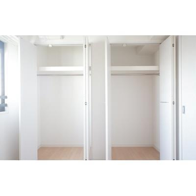 プリムベール新田の収納|※写真は同タイプ住戸です。