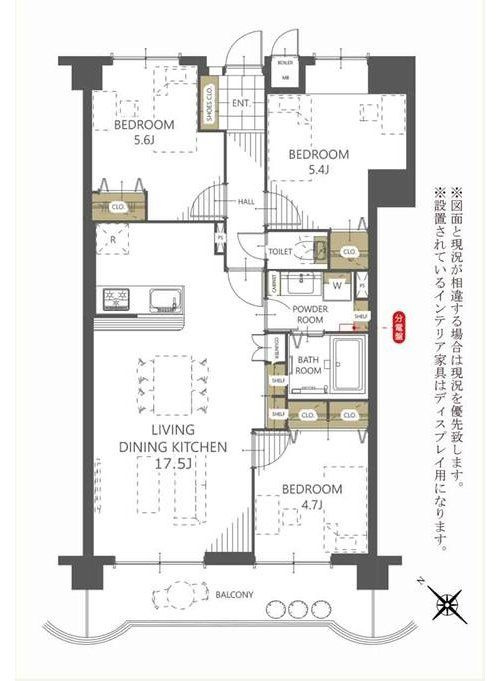 サンライフ別院IIの間取り