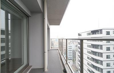 パークアクシス蔵前のバルコニー|※写真は同タイプ住戸です。
