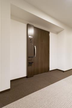プレノ清澄庭園の玄関|※写真は同タイプ住戸です。