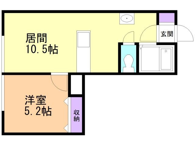 ハイツラポートＤの間取り