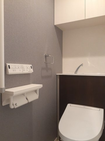 カームプレイン森崎のトイレ|シンプルで使いやすいトイレです