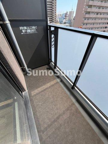 大阪市淀川区塚本４丁目の賃貸マンションのバルコニー|バルコニー付きです