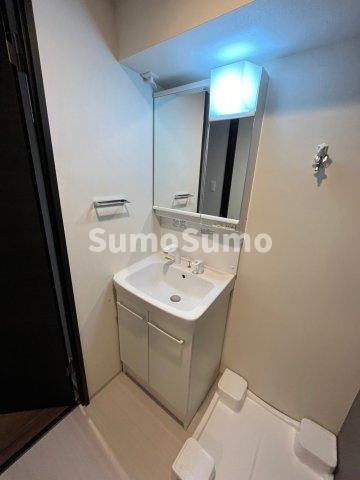 大阪市淀川区塚本４丁目の賃貸マンションの洗面所|使いやすい洗面所です