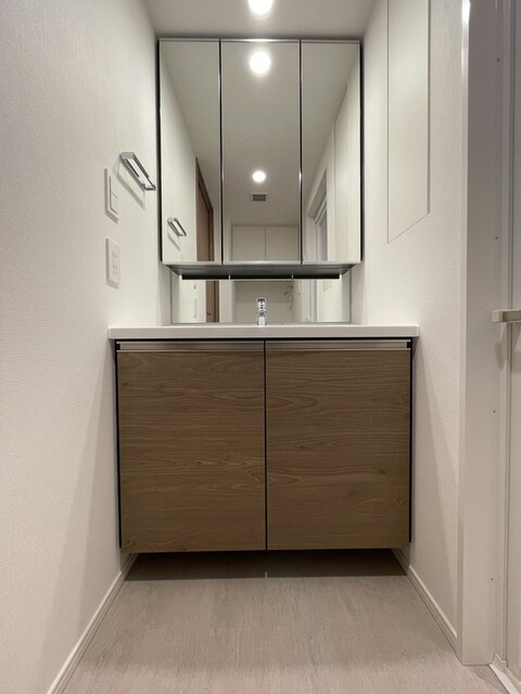パークタワー勝どき　サウス棟の洗面所|※写真は同タイプ住戸です。
