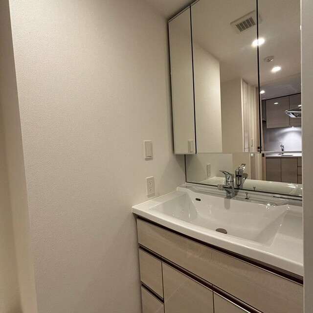 日本橋リバーサイドレジデンスの洗面所|※写真は同タイプ住戸です。