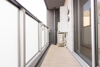 グレイスリヴィエール東京八丁堀のバルコニー|※写真は同タイプ住戸です。
