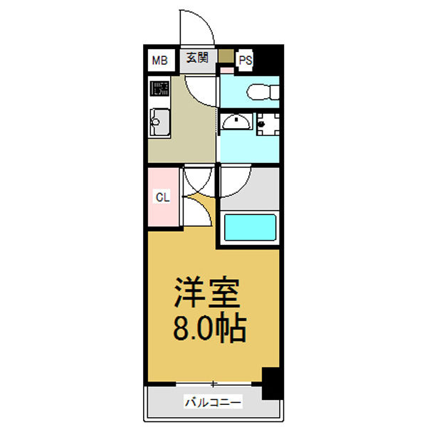 RAFFLE OZONEの間取り