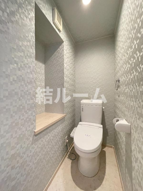 板橋区上板橋２丁目のアパートのトイレ