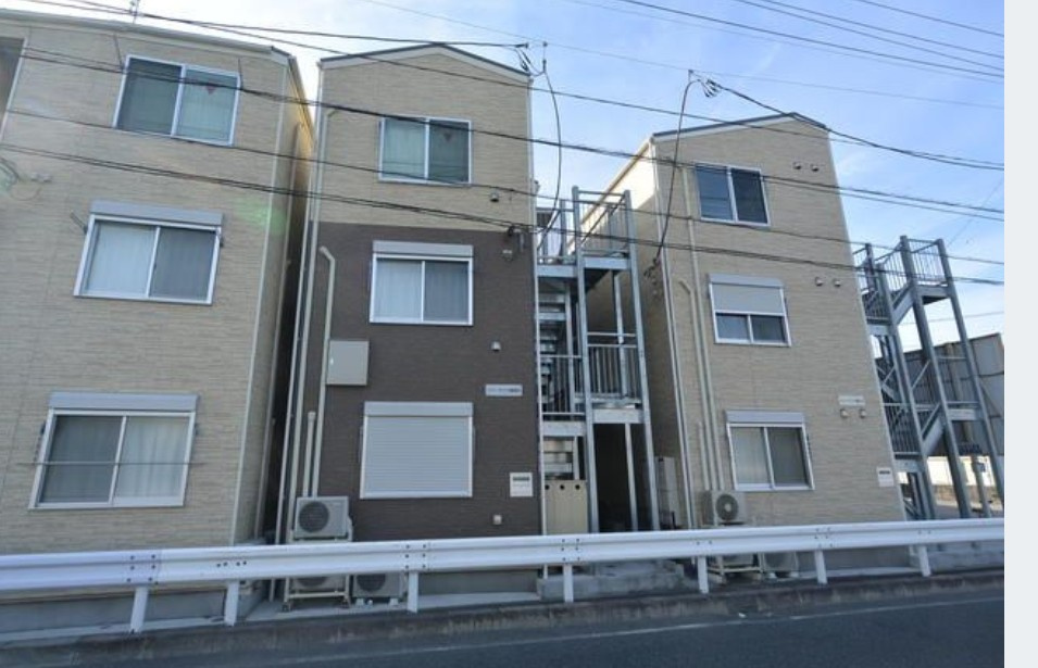 リバーサイド滝頭B棟の外観