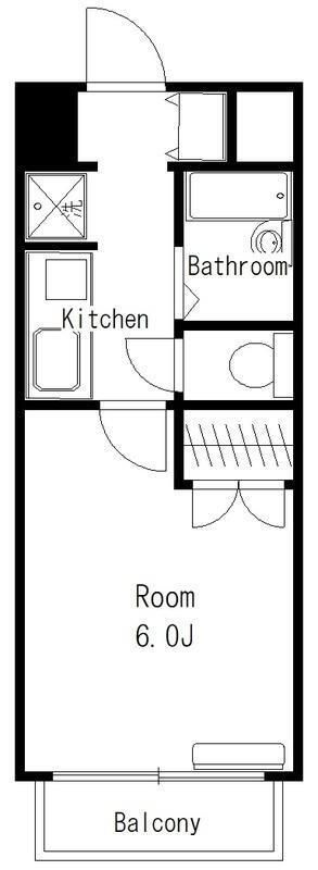 シティクレスト元住吉の間取り