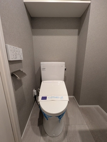 新品家具付きマンション台東2(KaGood東京)のトイレ|トイレもきれいです