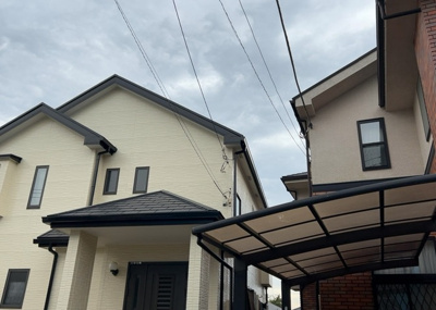 【展望】 | 入谷東新築戸建 | 眺望を気にして物件を探す場合、前面に建物が建っていないか現地で確認しましょう！前面に建物があると景色はもちろん、日当たりや風通しにも影響が出てきます。住んだ時のことを想像しながら現地見学をしましょう。