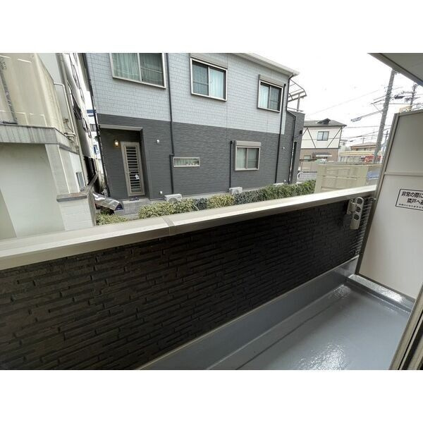 F+style大蓮東1号館のバルコニー