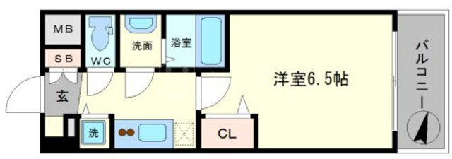ＬＣ難波西Ⅱの間取り
