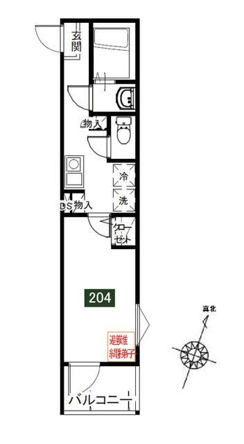 メルディア千住元町の間取り