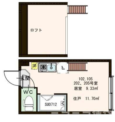 【間取り】 | FORUTUNA　桜上水