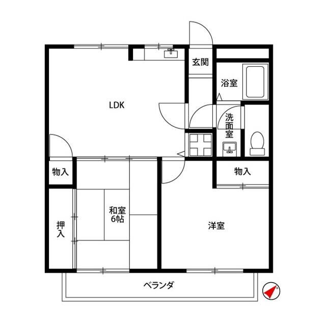 アヌシーパルの間取り