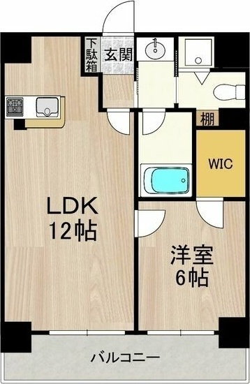 ルラーシェNambaの間取り