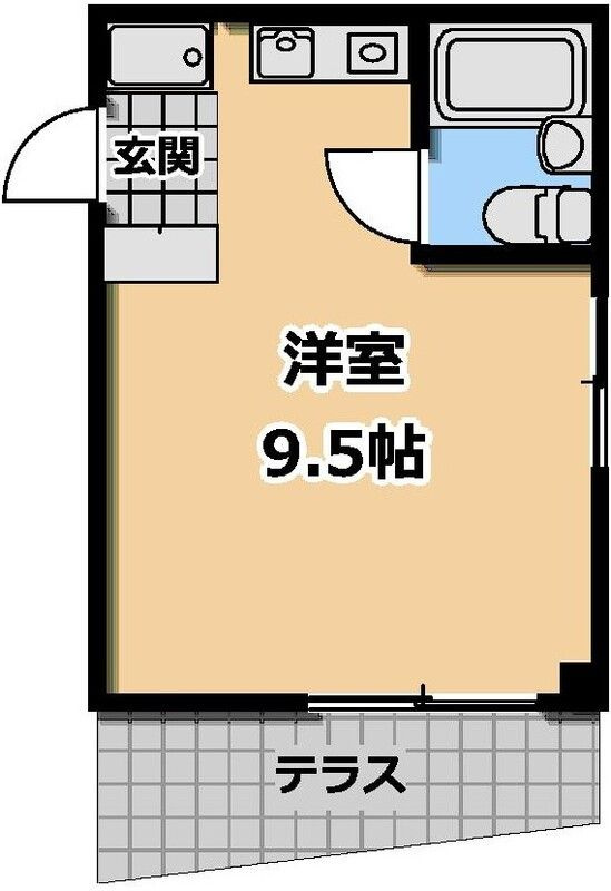 フォルス森下の間取り|間取りです。