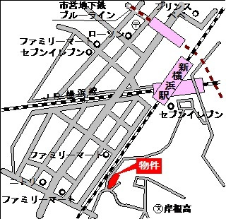 メゾン・クレールＢの地図|耐震耐火旭化成ヘーベルメゾン