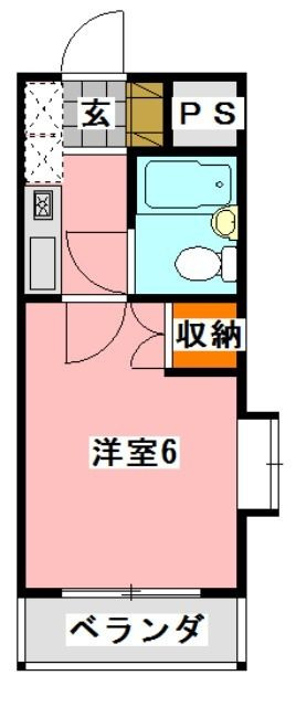 山京マンションの間取り