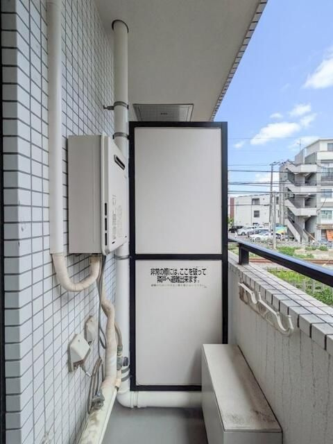 常盤台ダイカンプラザシティのバルコニー