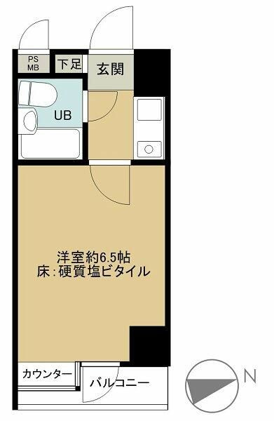 常盤台ダイカンプラザシティの間取り