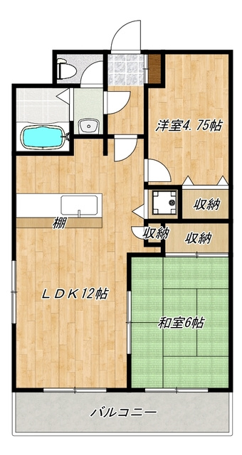 第ニソシア天沼の間取り|間取りです