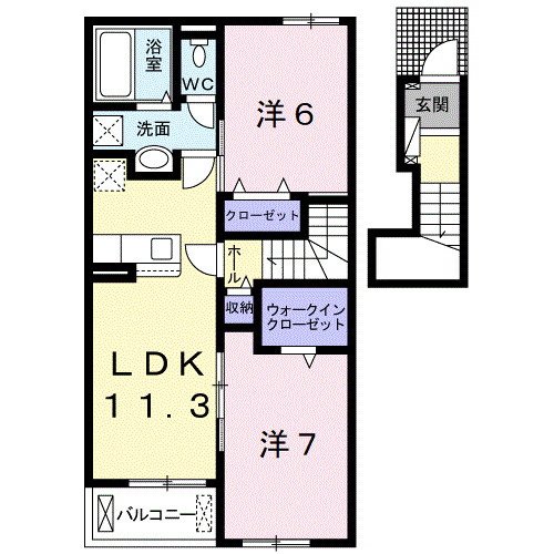 ソラーレの間取り