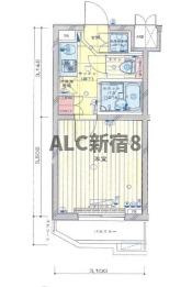 ルーブル喜多見の間取り