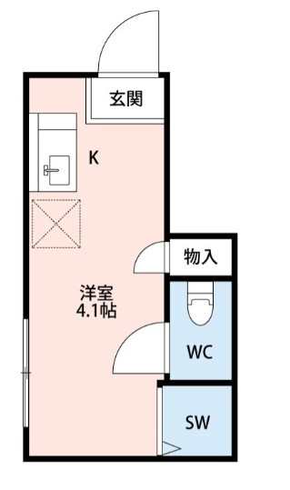 サークルハウス東松原の間取り