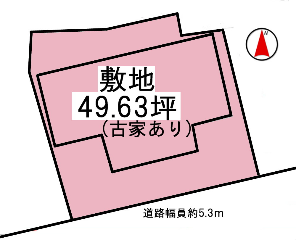 神戸市西区天が岡　土地の土地図