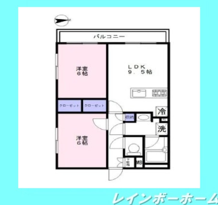 【仲介手数料：50％OFF】対象物件！の間取り
