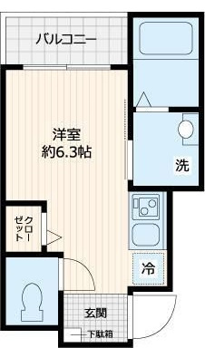 Ｔｈｅ　ａｕｄｒｅｙの間取り|間取りです。