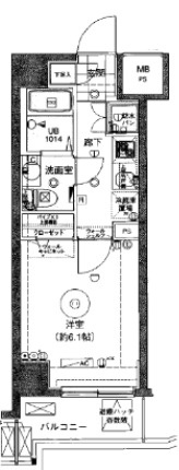 ブライズ高井戸の間取り