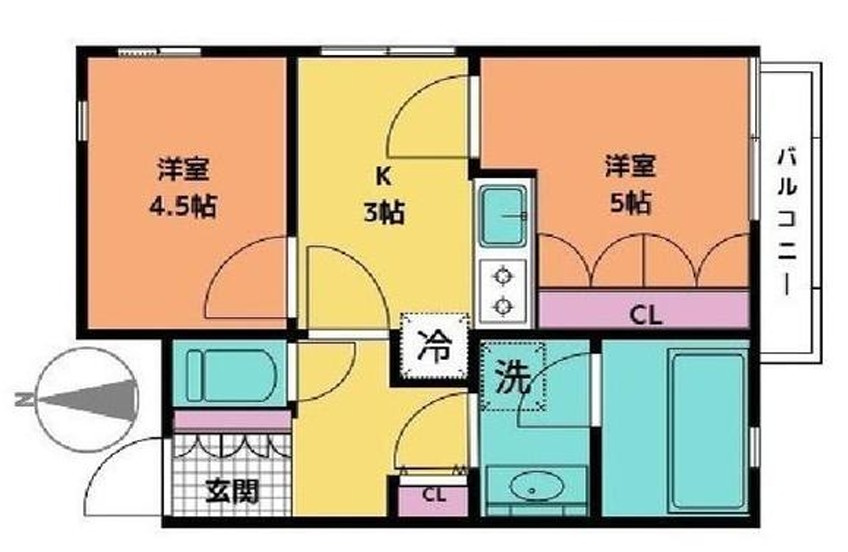 コート矢口の間取り