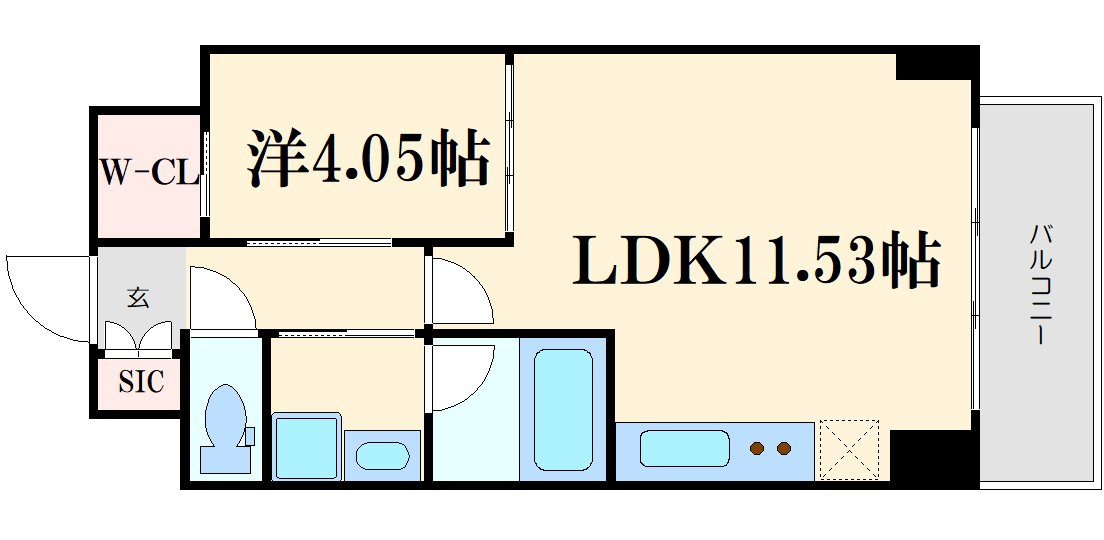 Vinoプレジオ本町の間取り