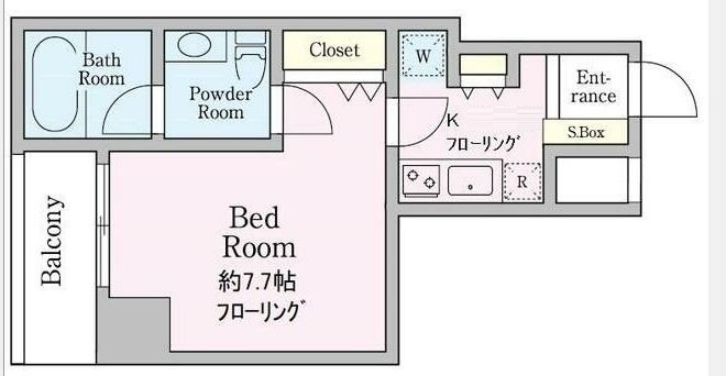 グランプラス千駄木の間取り|間取りです。