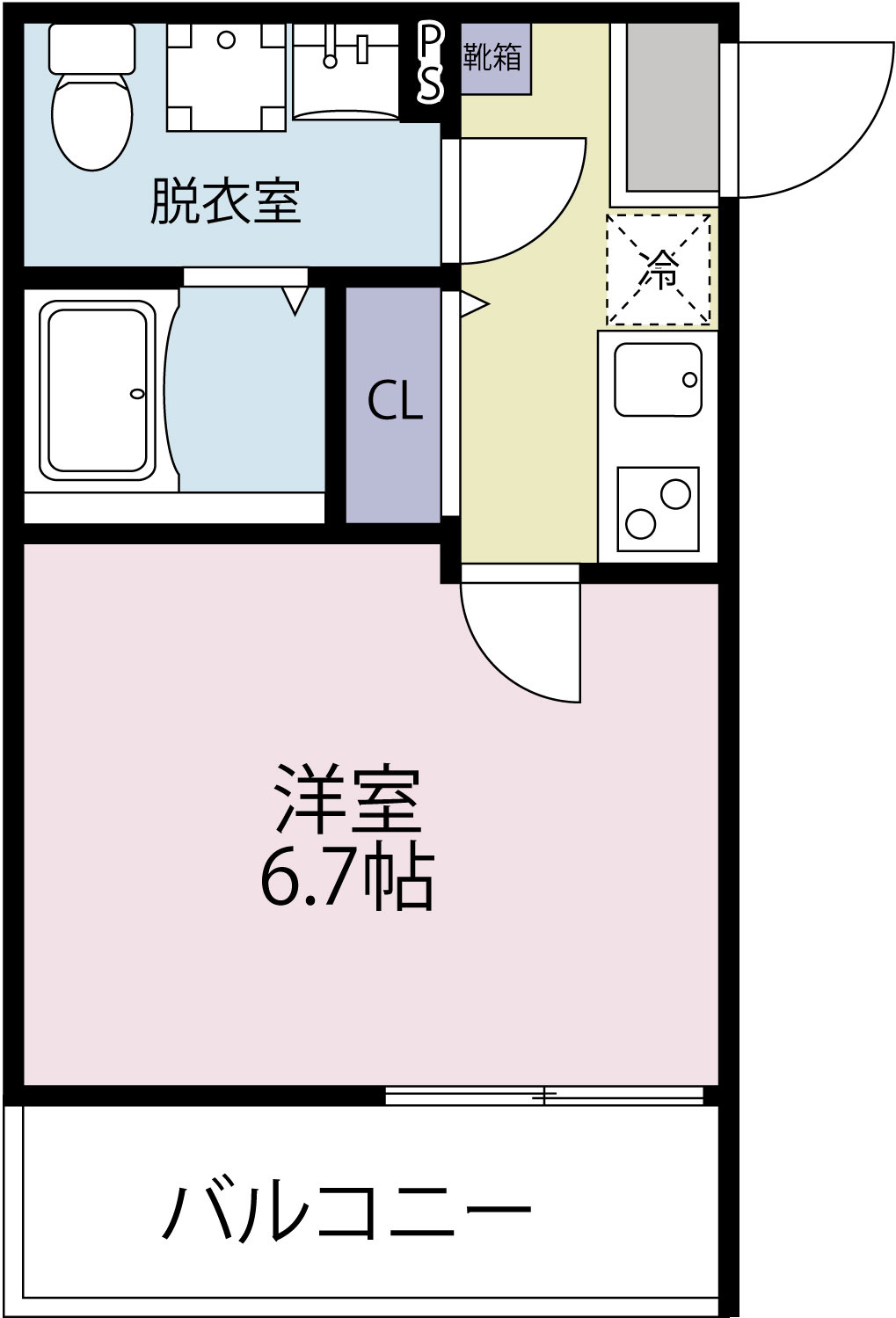 ハイム川崎新町の間取り