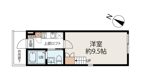 Seti・Gorge 馬場町の間取り
