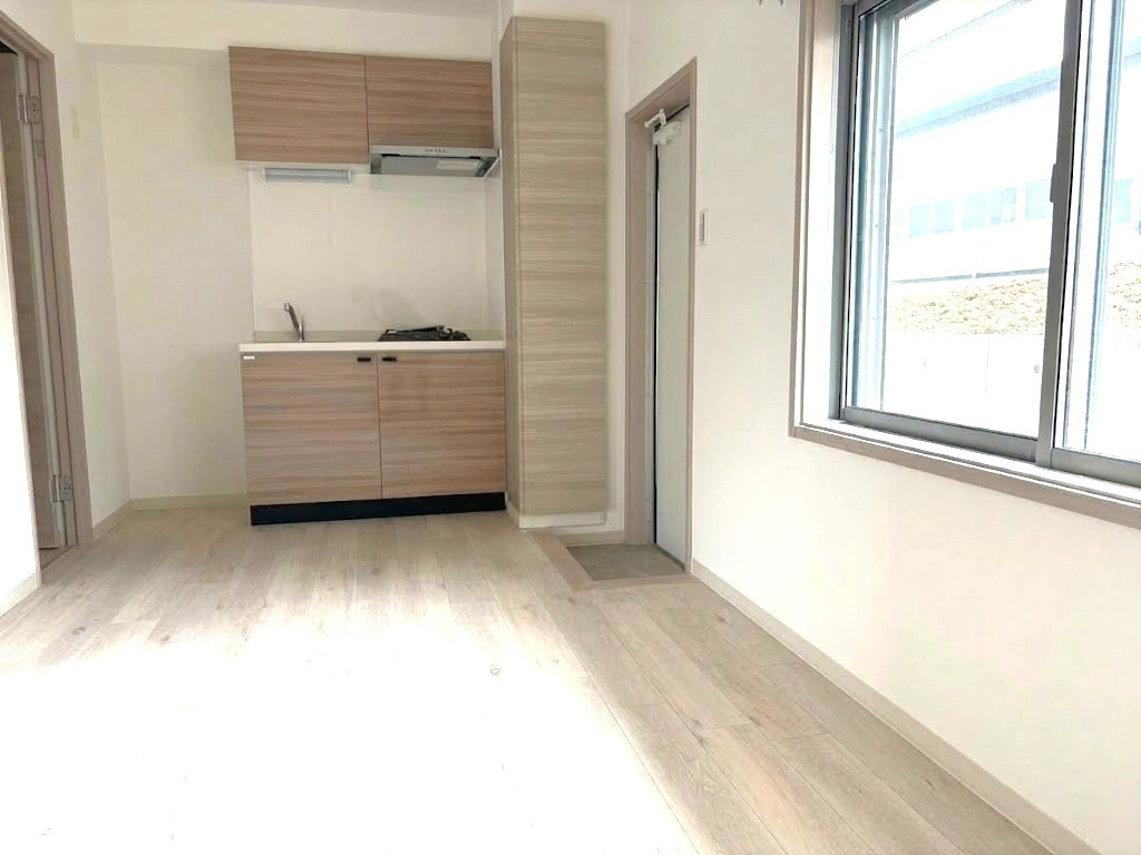 今井町共同住宅(仮)の居間・リビング|※建築中の為イメージ写真です
