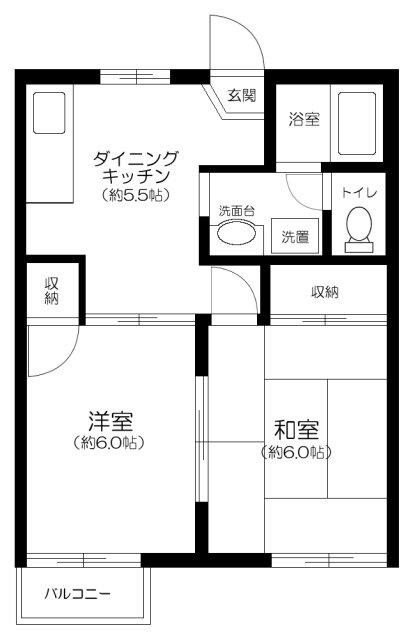 Casa　AZの間取り
