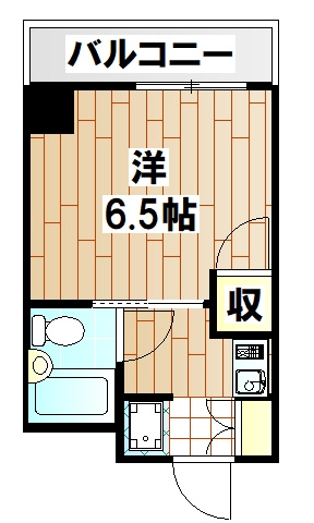 グレイスコート幸Ⅱの間取り