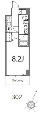 ティーステージジェイアール浜川崎の間取り