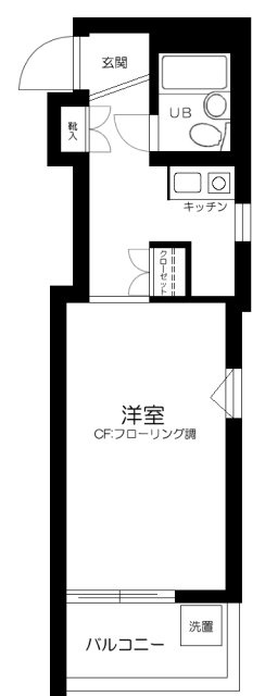トップ三軒茶屋第５の間取り