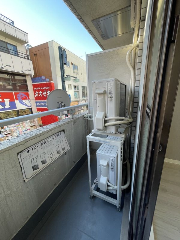 大坂屋ビルのバルコニー|陽当たり良好なバルコニーです