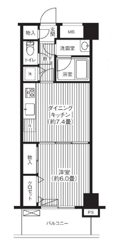 ＩＳＩＩビルの間取り|間取りです。