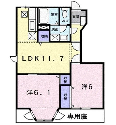 【間取り】 | フォレストール１番館